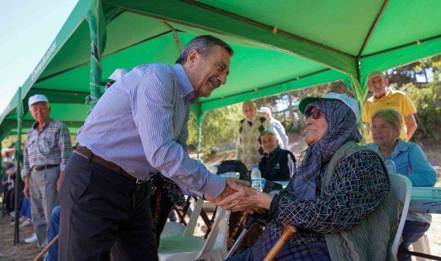 Deneyimli vatandaşlar için piknik etkinliği