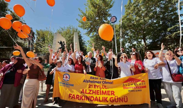 Denizli Büyükşehir Alzheimer konusunda farkındalık oluşturdu
