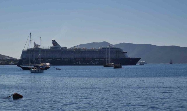 Dev gemi, yeniden Bodrum'da