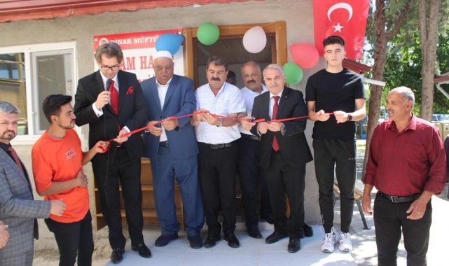 Dinar'da İmam Hatip Camii Kur'an kursu açıldı