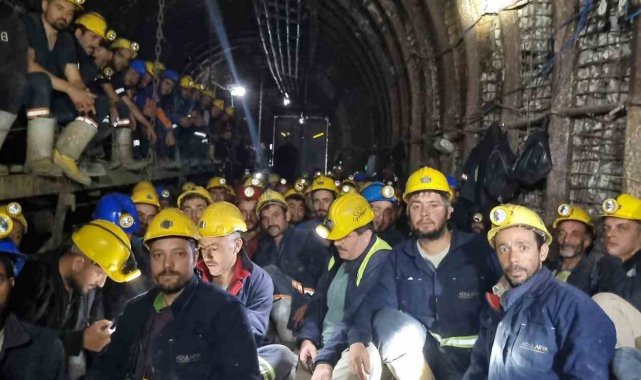 Doruk Madencilikte işçilerin açlık grevi 48 saat oldu