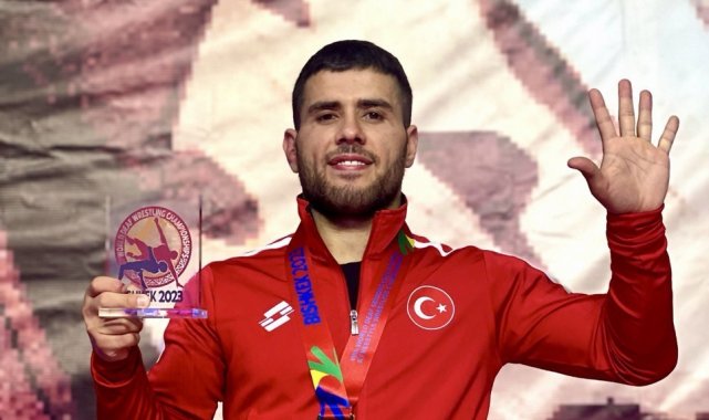Dünya Şampiyonu Cizreli milli güreşçinin hedefi olimpiyat şampiyonluğu