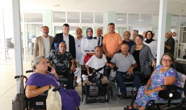 Efeler Gençlik Kampı, özel bireylere ev sahipliği yaptı