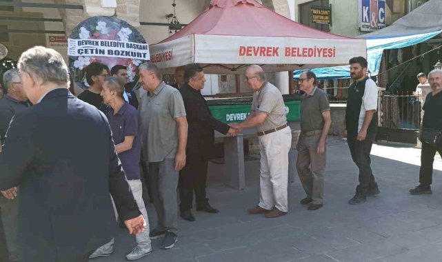 Emekli öğretmen son yolculuğuna uğurlandı