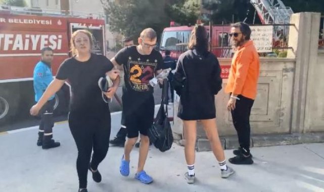 Esenyurt'ta 16 katlı apartmanda yangın