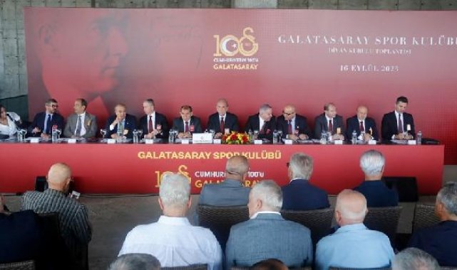 Galatasaray'da Eylül ayı Olağan Divan Kurulu toplantısı yapıldı