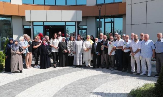 Gazeteci-Yazar Amine Ateş Kabaktepe, Vefahane'yi ziyaret etti