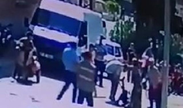 Gaziantep'te, fırıncının öldüğü kavga kamerada