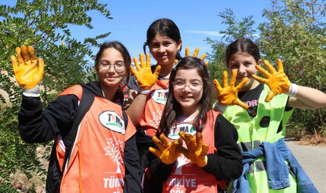 Gümüşhane'de Dünya Temizlik Gününde çevre temizliği yapıldı