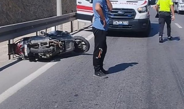Hafriyat kamyonuyla çarpışan motosikletin sürücüsü kurye öldü
