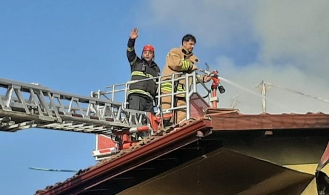 Hatay'da ev yangını söndürüldü