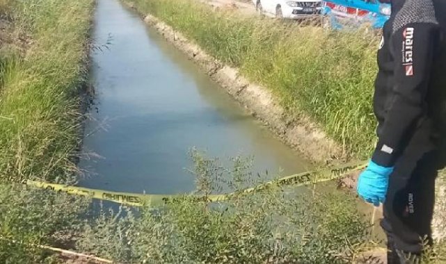 Hatay'da, sulama kanalında erkek cesedi bulundu