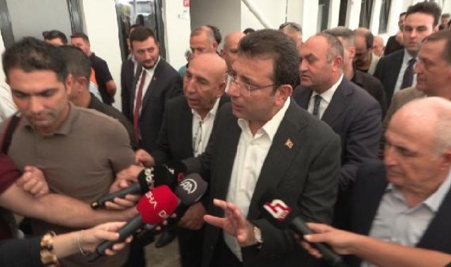 İmamoğlu: Bu sene için susuzluk diye bir durumla karşı karşıya değiliz