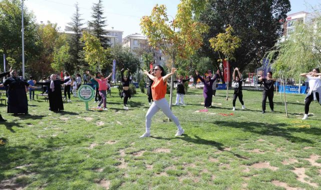 İpekyolu'nda Avrupa Hareketlilik Haftası etkinlikleri sabah sporuyla başladı