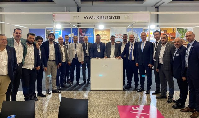 İstanbul Balkan Turizm Borsası Fuarı'nda Ayvalık standına yoğun ilgi