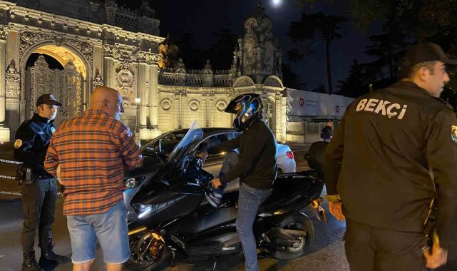 İstanbul'da motosiklet sürücülerine yönelik asayiş uygulaması gerçekleştirildi