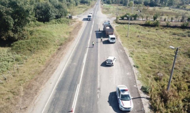 Jandarmadan dronlu denetim