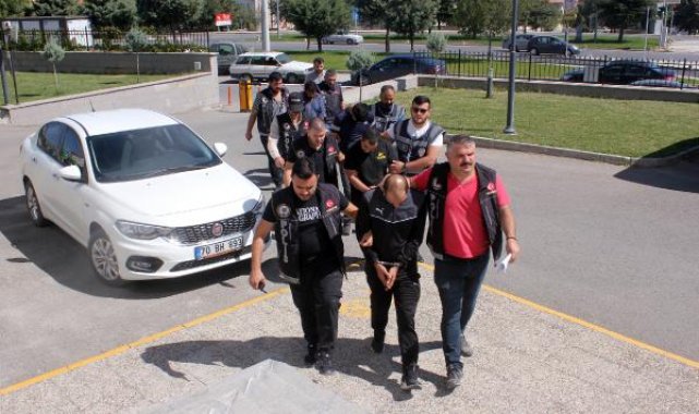 Karaman'da uyuşturucu operasyonunda 2 tutuklama