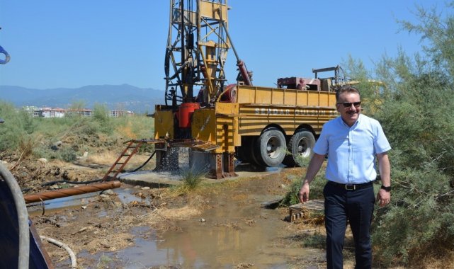 Kaymakam Odabaş, Edremit TDİOSB sahasında İZJ-1 jeotermal kuyunun bakım-onarım çalışmalarını yerinde inceledi