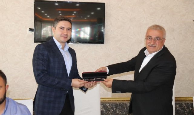 Kaymakam Zeyrek için veda yemeği düzenlendi