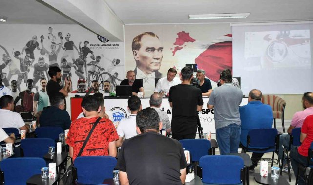 Kayseri Süper Amatör Küme fikstürü çekildi