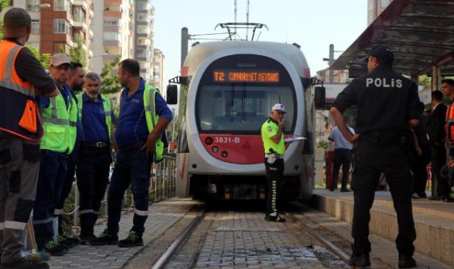 Kayseri'de tramvayın çarptığı Harun Can hayatını kaybetti