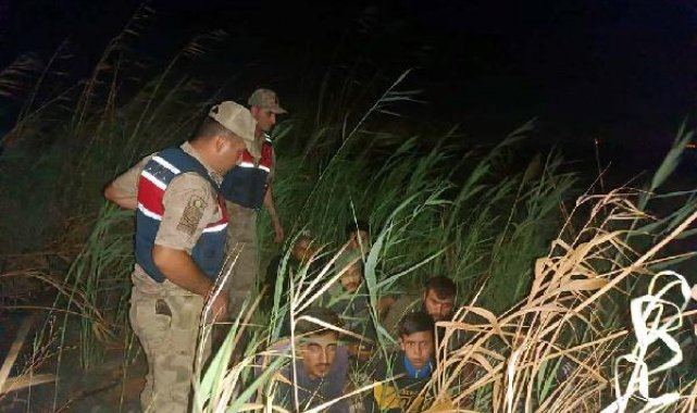 Kilis'te 7 kaçak göçmen yakalandı