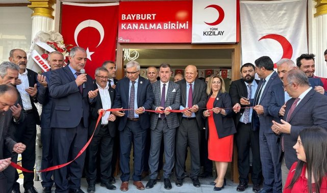 Kızılay'ın hizmet binasının temel atma töreni ve kan alma biriminin açılışı yapıldı