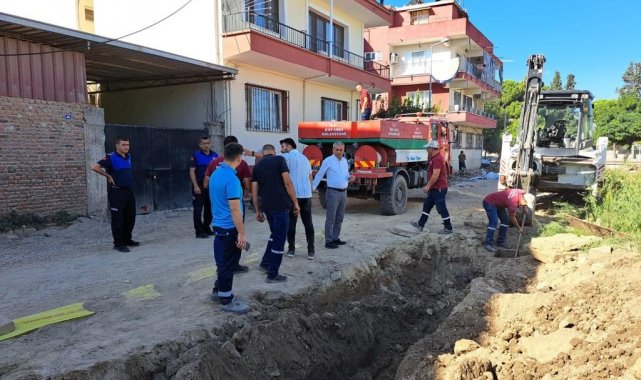 Koçarlı'da sokak ve caddeler yenileniyor