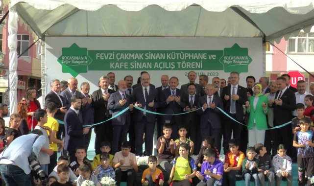 Kocasinan'dan gençlere bir kütüphane daha