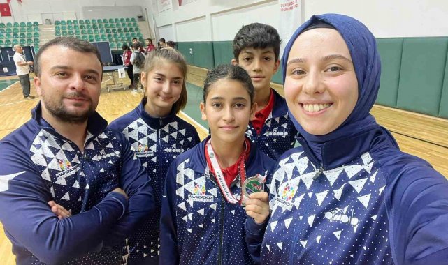 Kocasinan'ın sporcusu Kahraman, Türkiye ikincisi oldu