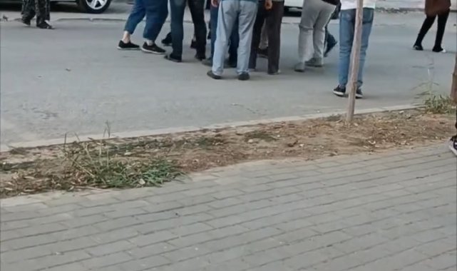 Komşuların gürültü kavgasında yumruk havada uçuştu