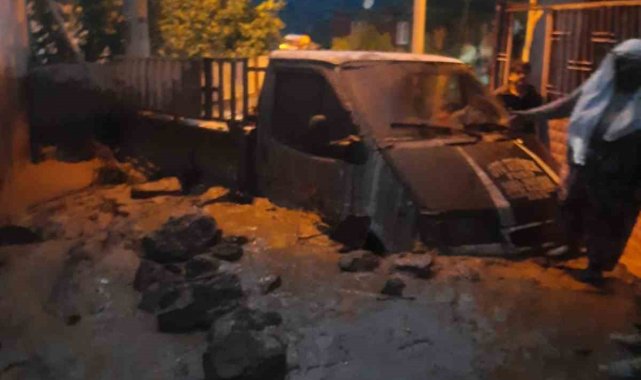 Köşk'te sağanak yağış hayatı felç etti