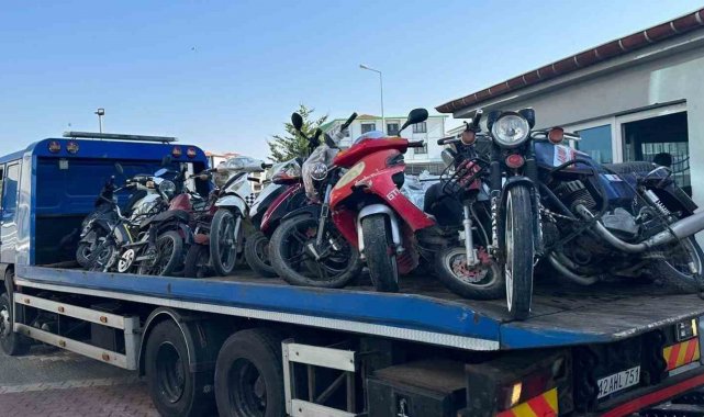 Kulu'da motosiklet ve elektrikli bisiklet denetimi