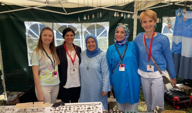 Kütahya Belediyesi Bulgaristan'ın Geleneksel Sanatlar Fuarına katıldı