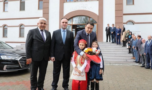 Kütahya Valisi Musa Işın Hisarcık'ta