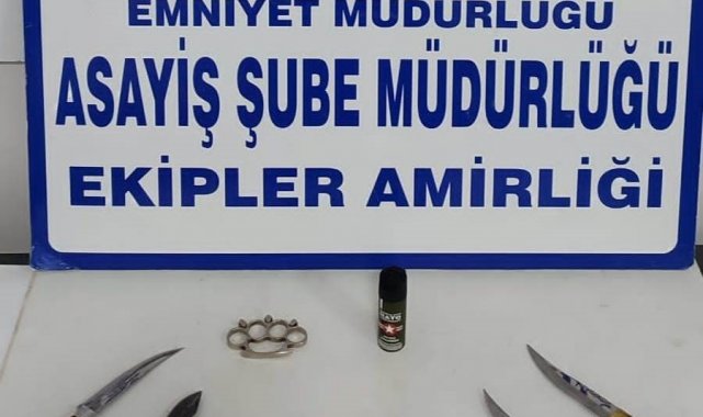Kütahya'da polisin "Dar Bölge" uygulaması