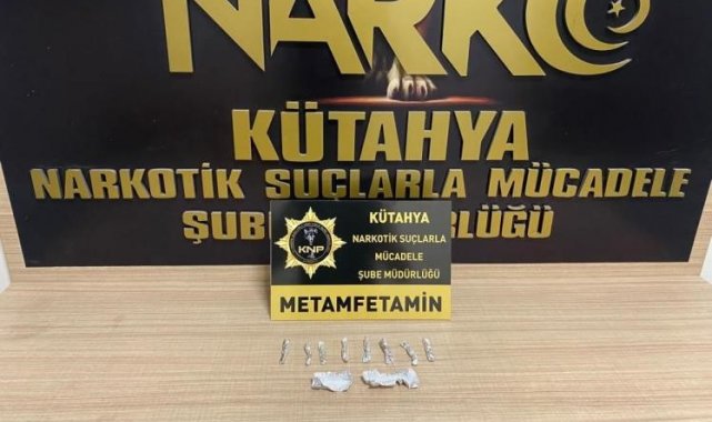 Kütahya'da uyuşturucu satıcısı tutuklandı