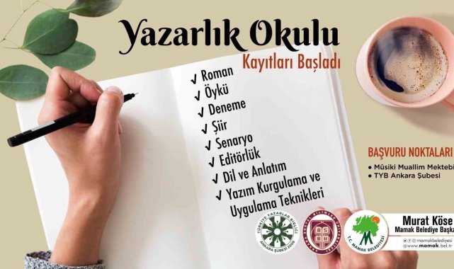 Mamak'ta vatandaşlar 2. Edebiyat Festivali için gün sayıyor