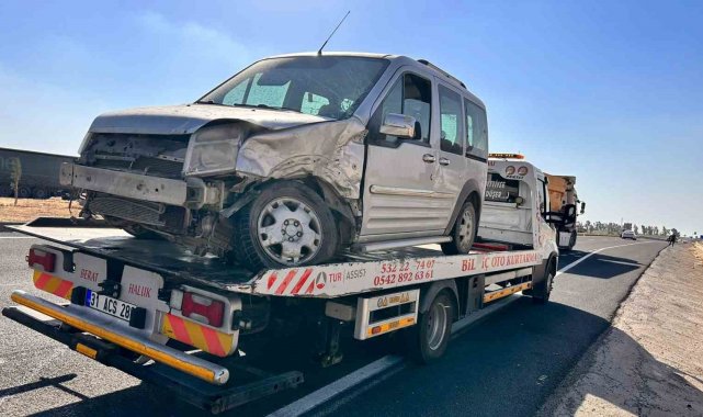 Mardin'de zincirleme trafik kazası: 6 yaralı