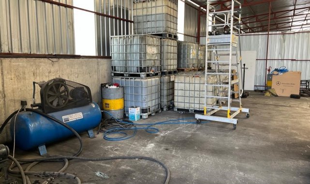 Mersin'de 21 bin litre kaçak akaryakıt ele geçirildi