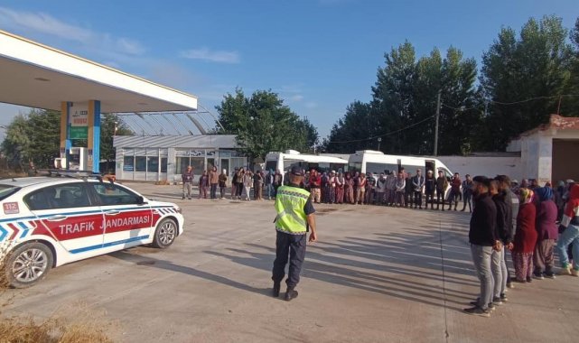 Mevsimlik tarım işçileri ve şoförlere trafik eğitimi