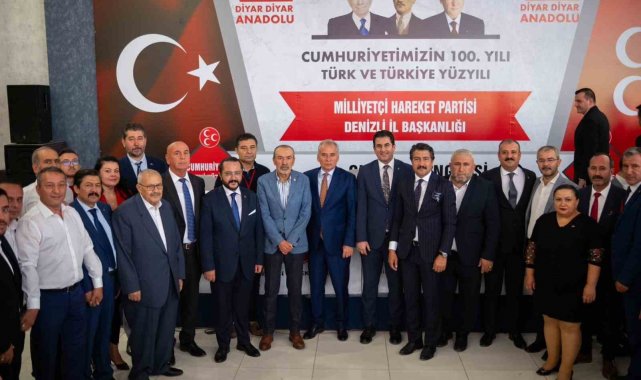 MHP İl Başkanı Yılmaz; "Yerel seçimlerde Denizli'ye MHP ve Cumhur İttifakı damgası vuracağız"
