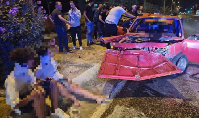 Milas'ta 16 yaşındaki sürücü dehşet saçtı: 1'i ağır 3 yaralı