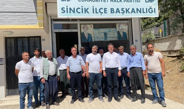 Milletvekili Tutdere, Sincik ilçesinin talepleri dile getirdi