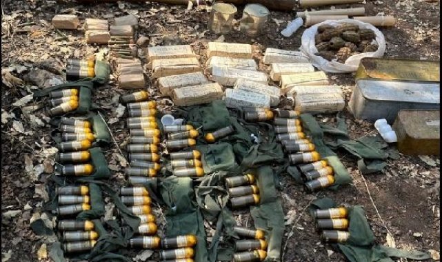 MSB: Pençe-Kilit Operasyonu bölgesinde silah ve mühimmat ele geçirildi
