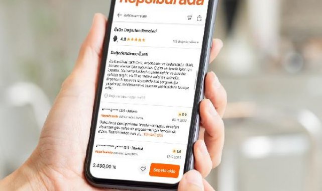 Online alışverişte ürünlerin yorumlarını analiz edip özetleyen yapay zeka dönemi
