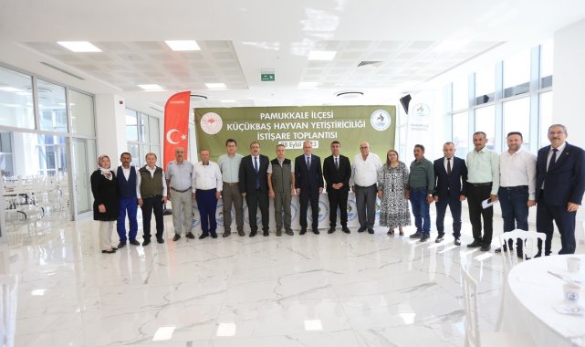 Pamukkale Belediyesi öncülüğünde ilçenin hayvancılık sektörü değerlendirildi