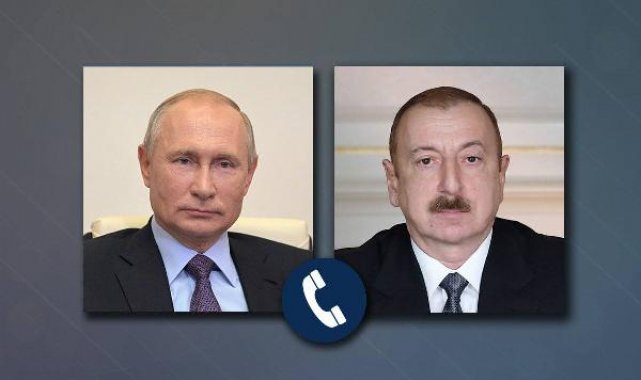 Putin, Aliyev ile telefonda görüştü