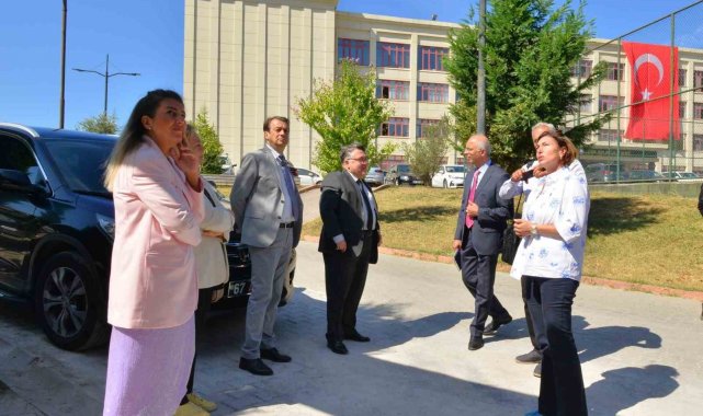 Rektör Özölçer'den İbn-i Sina Kampüsüne ziyaret